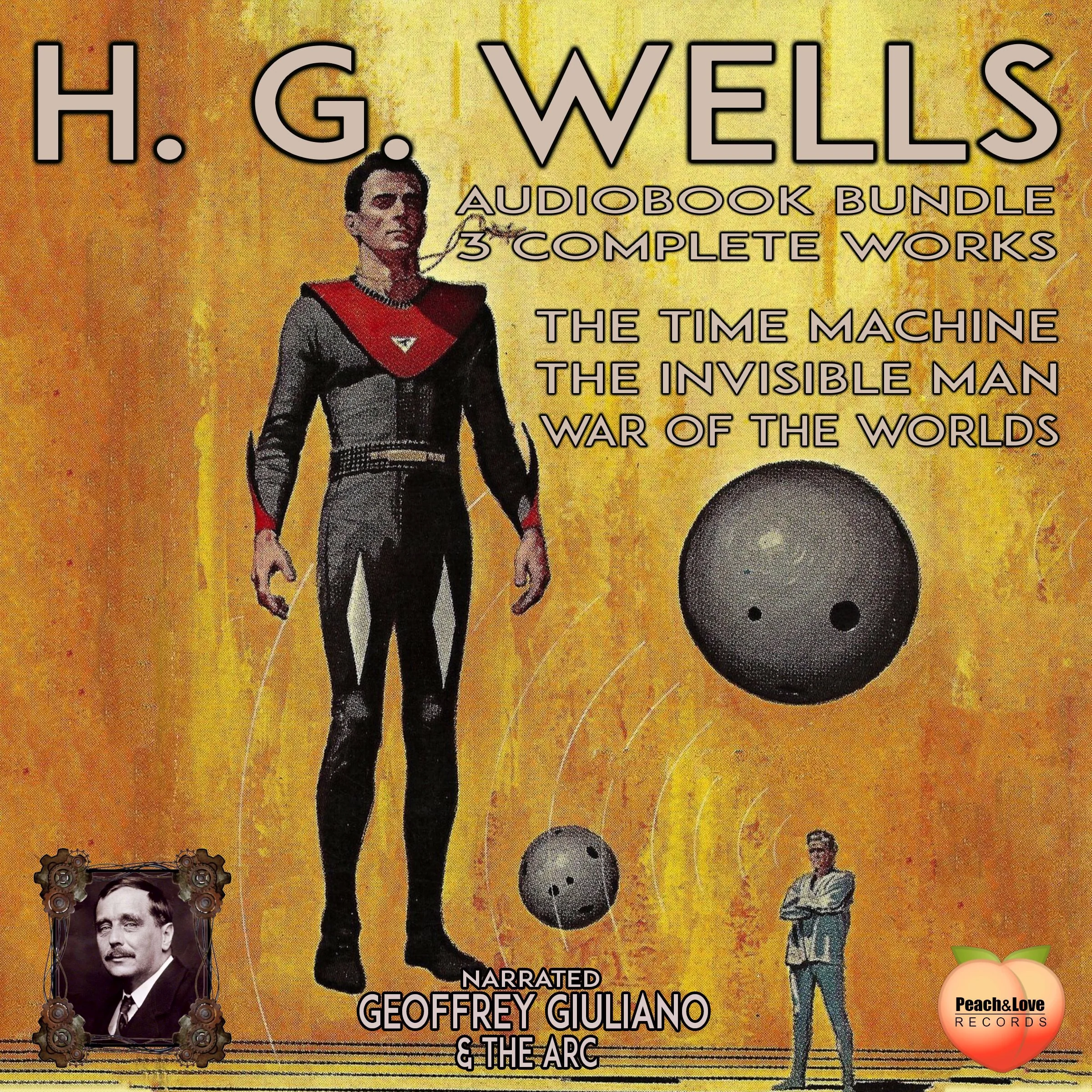 H. G. Wells Audiobook Bundle 3 Complete Work by H. G. Wells Audiobook