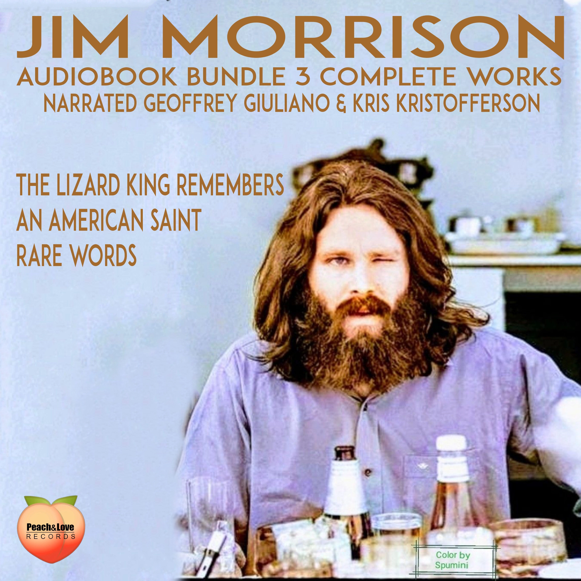 Jim Morrison 3 Complete Works by Jim Morrison Audiobook