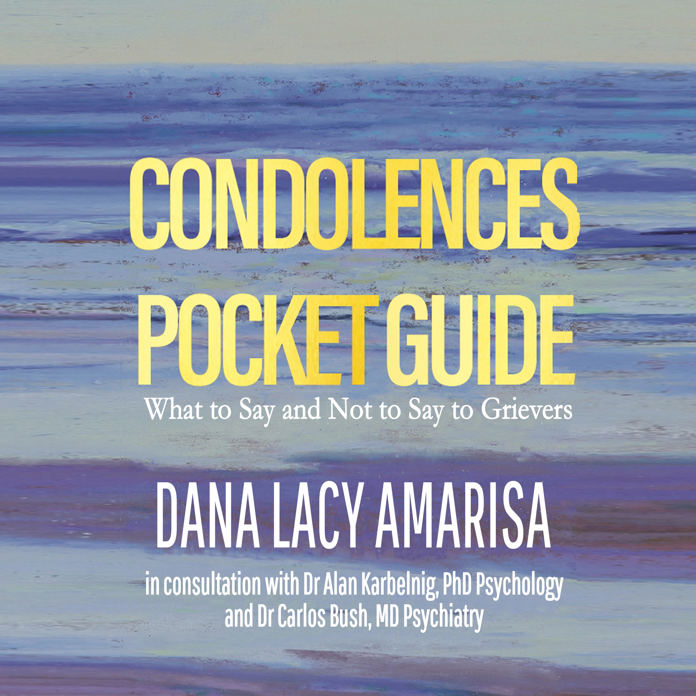 Condolences Pocket Guide by Dana Lacy Amarisa Audiobook